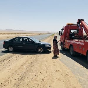 پس از خرابی خودرو در جاده چه کاری انجام دهم؟