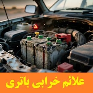 علائم خرابی باتری خودرو