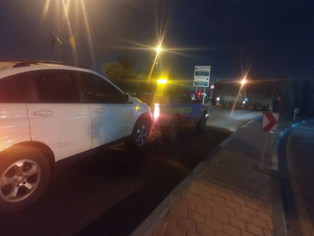 یدک کش امدادگران راهیان سپاهان (2)