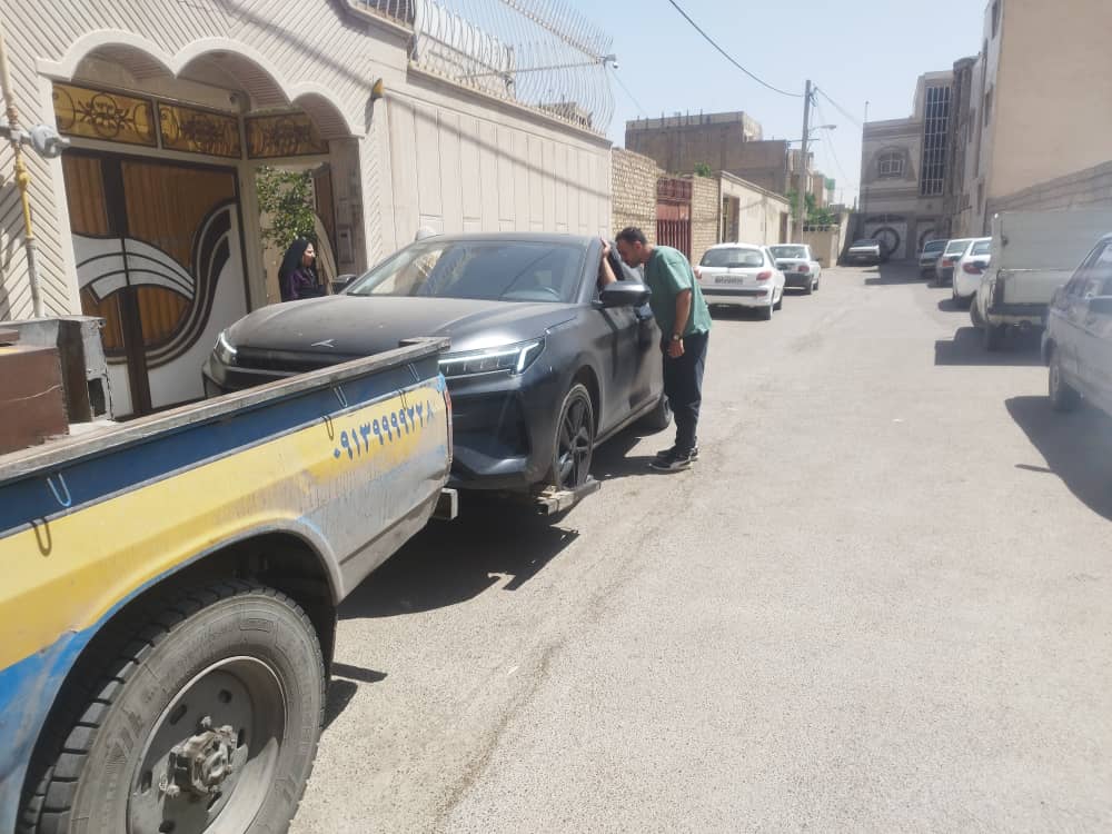 یدک کش امدادگران راهیان سپاهان (3)